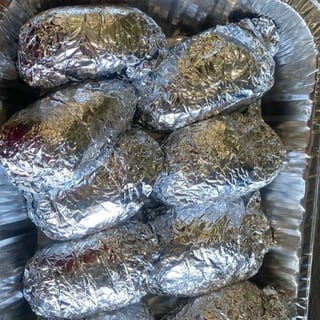 Vegetarian Fufu for 10 People.