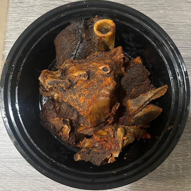 Beef Fufu & Egusi for 15 people..