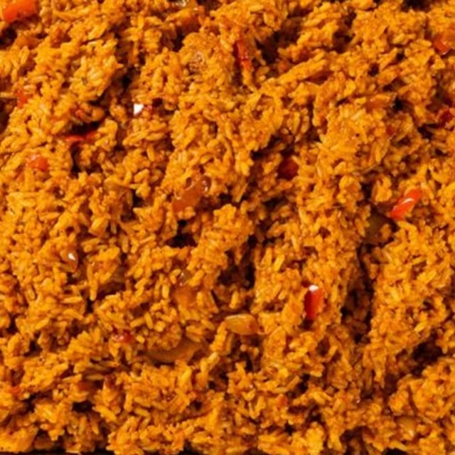 Fish Jollof Rice.