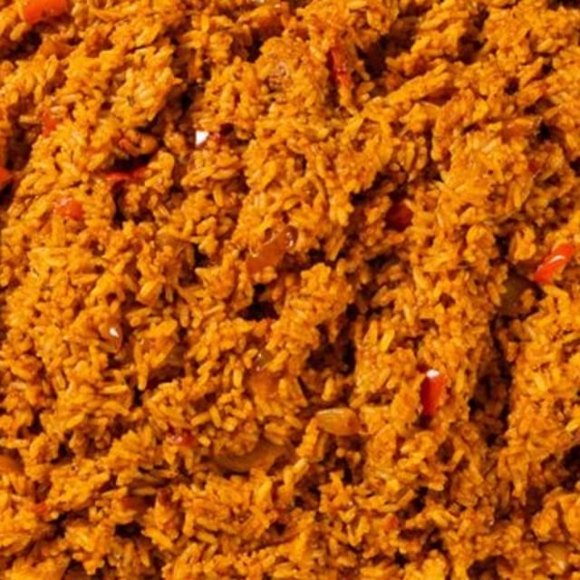 Chicken Jollof Rice.