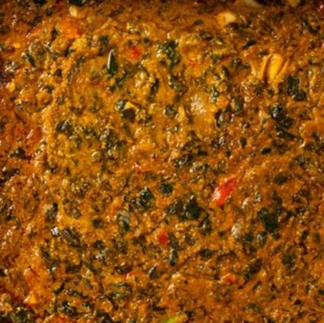 Egusi Sauce Traditional.