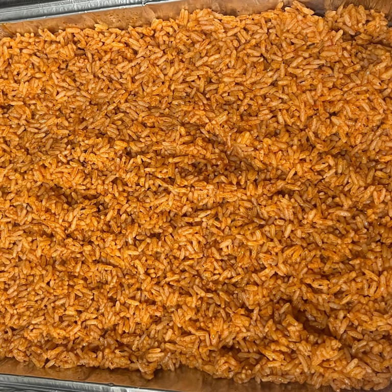 Delicious Jollof Rice Awaits