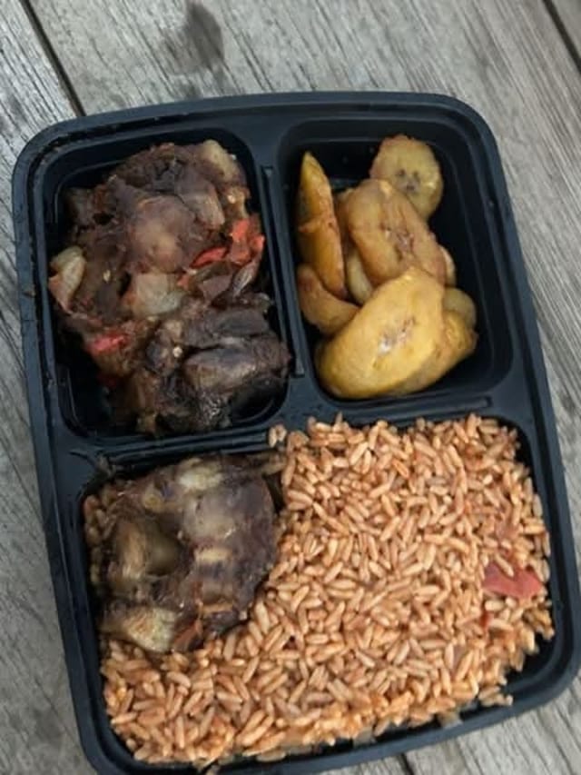 Oxtail Jollof Rice.