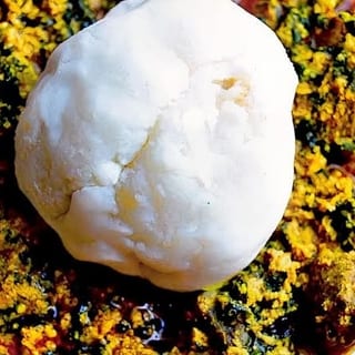 Beef Fufu and Egusi